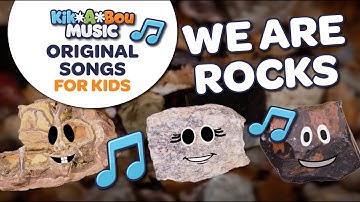 We Are Rocks (Official Music Video) - Original Music for Kids - Sing Along Songs