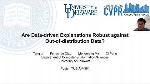 [CVPR 2023] Are Data driven Explanations Robust against Out of distribution Data