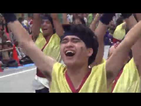 東京よさこい2017　斬桐舞「喝彩」アゼリア通り会場