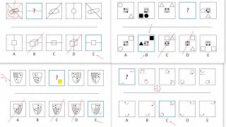 مجموعة  4  جزء 1  .IQ test with Solutions.إختبارات ذكاء آي كيو للبنوك و الشركات مع الحل المبسط.