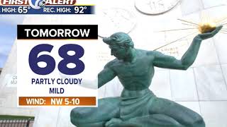 Mild days and cool nights