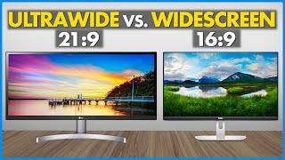 QUAIS as DIFERENÇAS de um MONITOR ULTRAWIDE (21:9) para um WIDESCREEN (16:9)