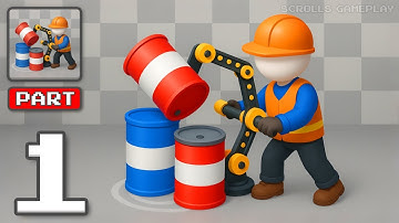 Recycling Building Idle Tycoon - Gameplay Walkthrough Part 1 - Clean Grow And Profit (iOS, Android)