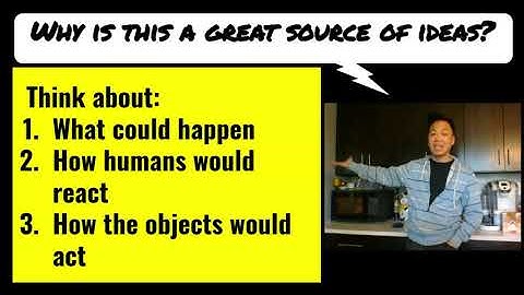 WRITING IDEA: Inanimate Objects Come to Life!