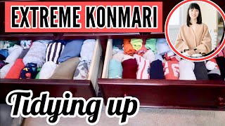 KONMARI METHOD TIDYING UP