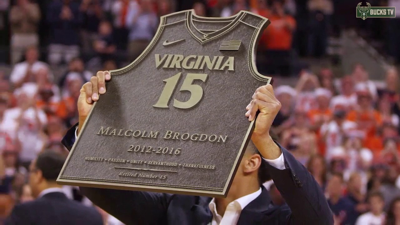 malcolm brogdon jersey uva