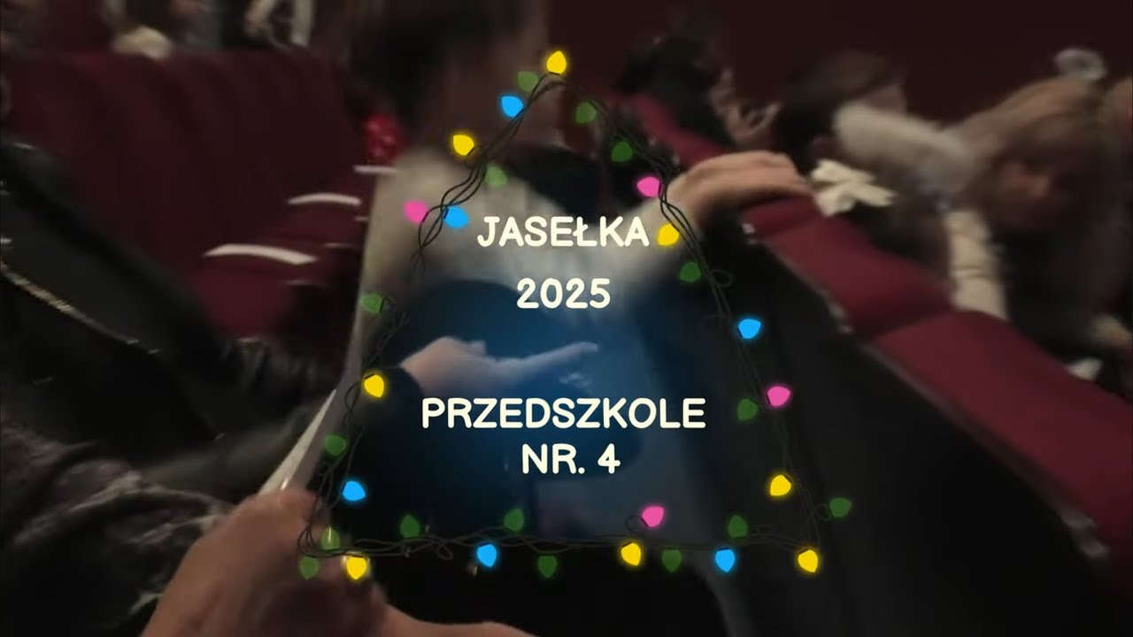 Jasełka  2025 . Przedszkole nr 4.
