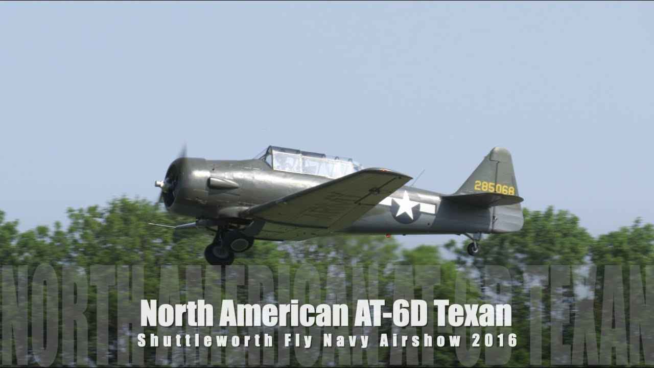 North American AT-6D Texan G-KAMY - Shuttleworth Fly Navy Airshow