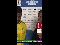 Mokoena is proud of Bafana bafana's performance and scoring the first goal in the World Cup 🇿🇦