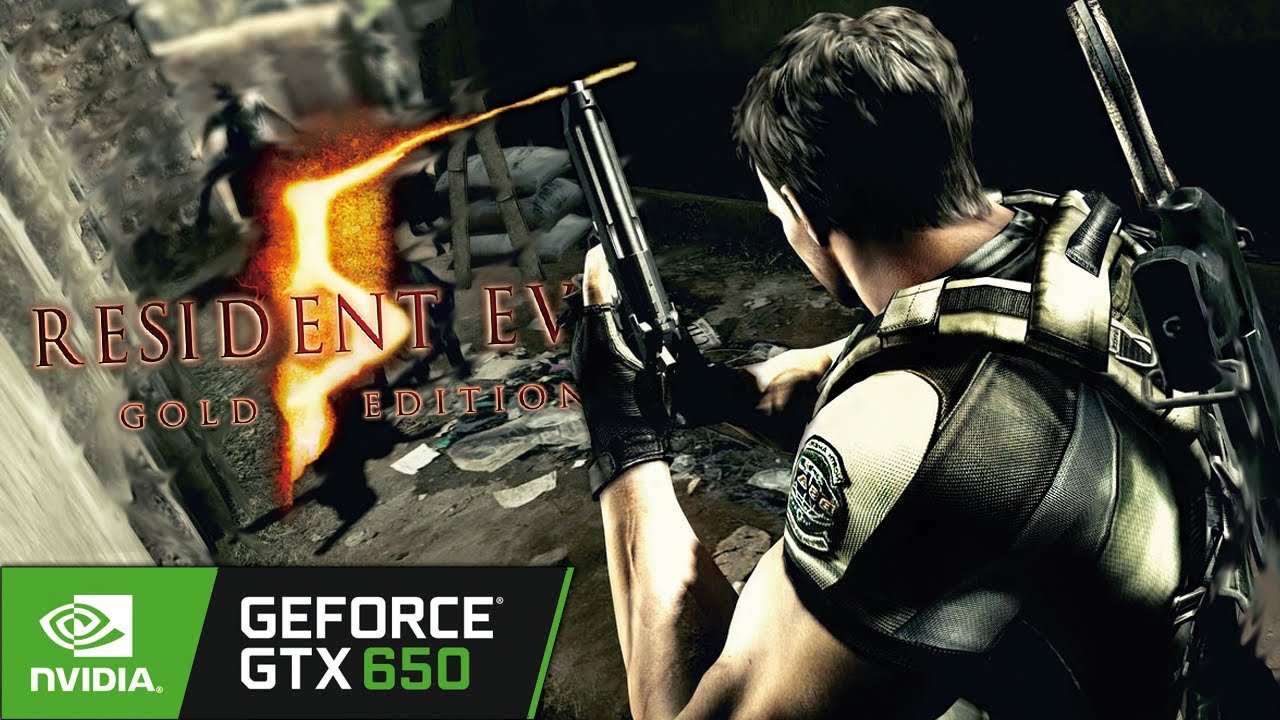 Resident Evil 5  1080P High / Medium / Low - GTX 650 1GB / Core i5-3470 /  8GB Ram DDR3 