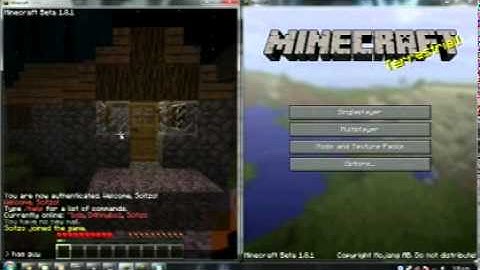 Free Minecraft Hacked 1.8 Client+multiplayer Server NO HAMACHI!