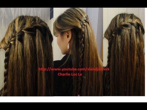 Hướng dẫn tóc: cách tết tóc thác nước | Tổng hợp các tài liệu về cách thắt bím tóc thác nước mới cập nhật