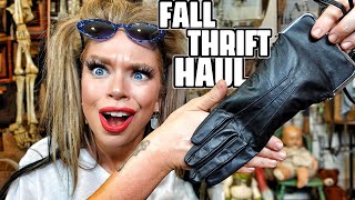 FALL THRIFT HALL! - Weird Designer Items & Early 00s Finds!