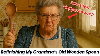 How To: Refinish Wooden Kitchen Utensils #diy