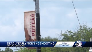 One man shot and killed in Poteau Saturday morning