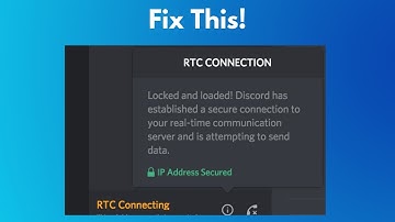 How to Fix RTC Connecting on Discord 2022 | rtc connecting discord fix