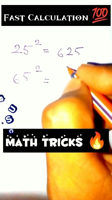 Very fast square solving tricks 🔥 smart math tricks 😮 #shorts # ...