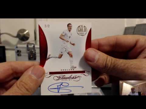 2016 PANINI FLAWLESS SOCCER PICK YOUR TEAM (PYT) 2 BOX CASE BREAK #105, APR 15, 2017 football score