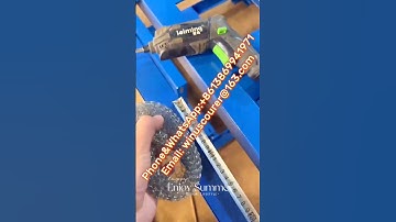 Customized kitchen Scourer making machine mesh scourer knitting machine from factory#mesh