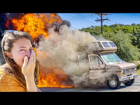 Our Campervan Is Destroyed | Scariest Day Of Van Life
