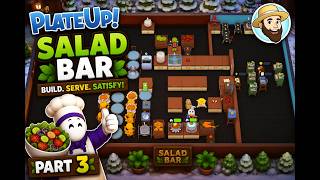Starting a Salad Empire in PlateUp!! I Part 03 #salad #theontariogardener #plateup #sides #cooking