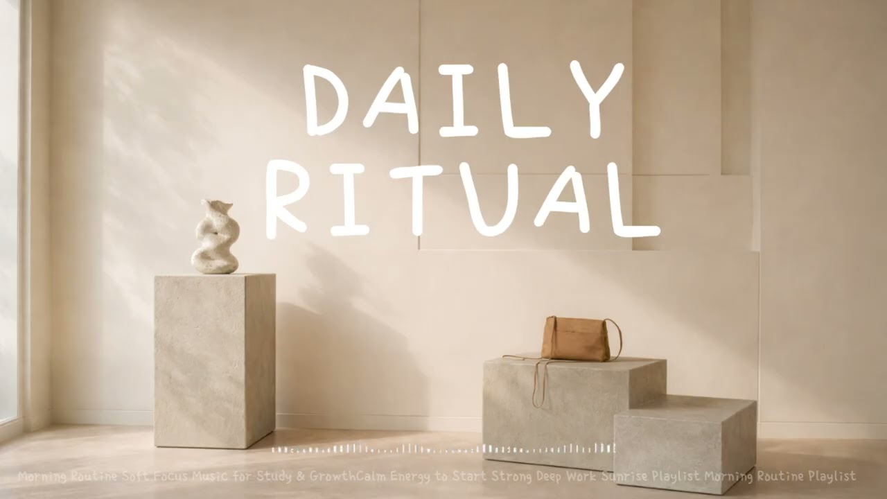 Morning Routine🍃  | 좋은 하루를 부르는 플리 |  6AM CEO Morning  | Soft Focus Music for Study & Growth