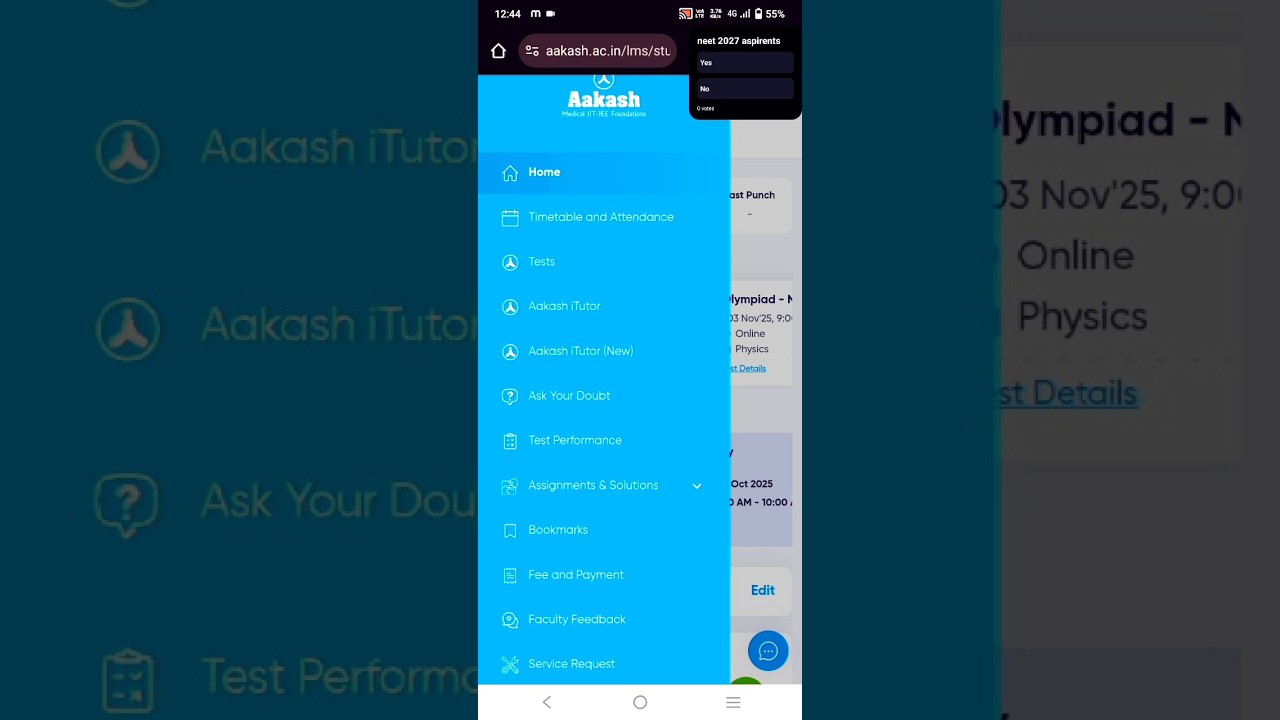how to check aakash AIATS answer key