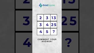 🔥 Grid Puzzle – Part 1 😱  | Brain Teaser #shorts