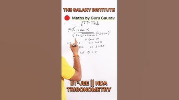 Trigonometry: IIT-JEE & NDA Secrets Unveiled!