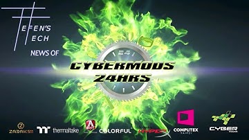 CyberMods 24 Hrs - Live PC Modding Event @ Computex 2017(Short)