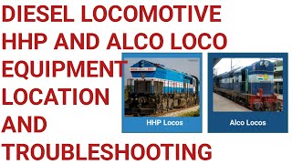 Wdg4 locomotive equipment location and troubleshooting।WDP4D Locomotive part location TROUBLESHOOTIN screenshot 2