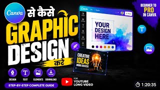 How to use Canva app for graphic designing Canva se graphic design #canva #graphicdesign #canvatips