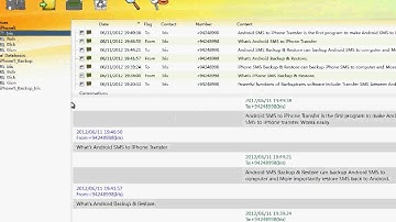 iPhone 5 SMS Backup & Restore with iOS 7