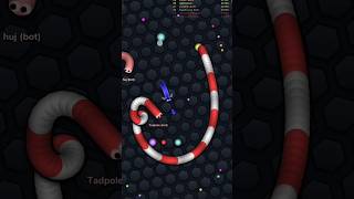 Slither Snack Gameplay Short Video | Slither.io #gaming #wormszone #shorts