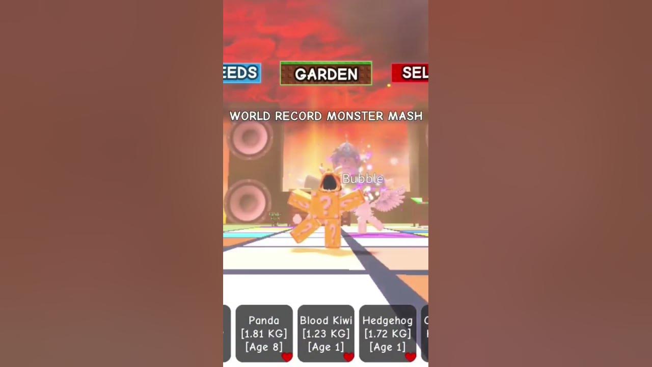 New monster mash event in grow a garden #growagarden #roblox #fyp