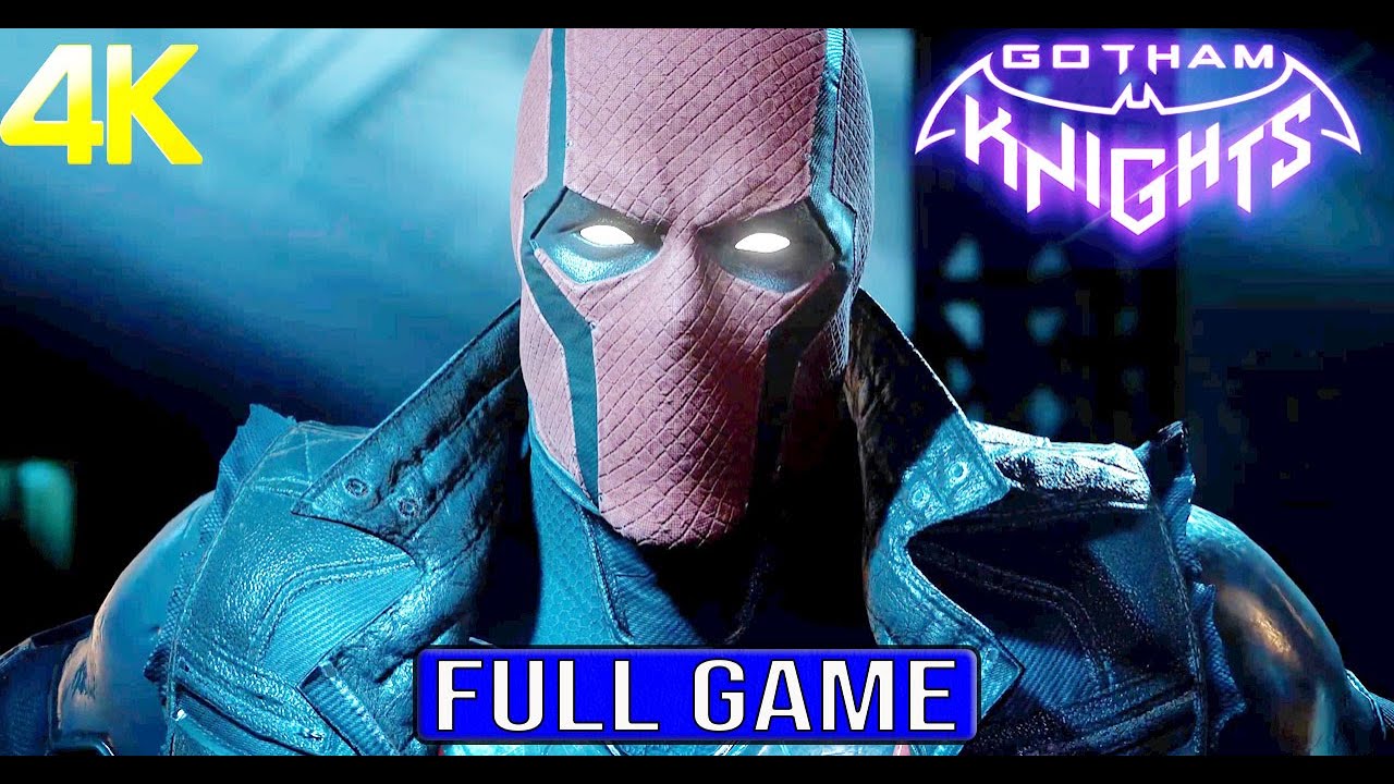 GOTHAM KNIGHTS Gameplay Walkthrough FULL GAME (4K 60FPS) No Commentary 