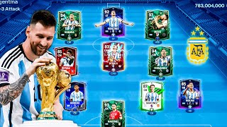 Argentina - Best Special Squad Builder! World Cup Champions! Messi!! FC mobile