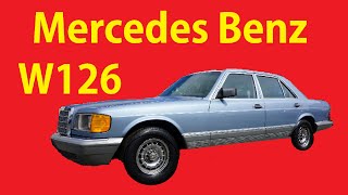 W126 Mercedes Benz 380SE Video Car Walkaround Review