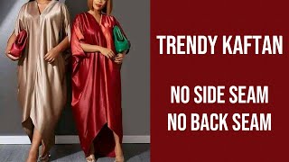Trendy Kaftan/Boubou With ONLY Front Seam | NO Side Seam | NO Back Seam