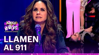 Thumbnail for Lucero pide primeros auxilios para Mijares, tras duelo de lagartijas con Yahir | Juego de Voces