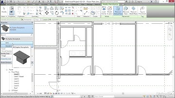 How to Adding receptacles in Revit