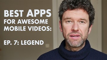 Best Video editing apps for android & iOS - create titles with LEGEND