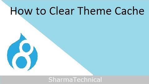 Clear the Theme Cache