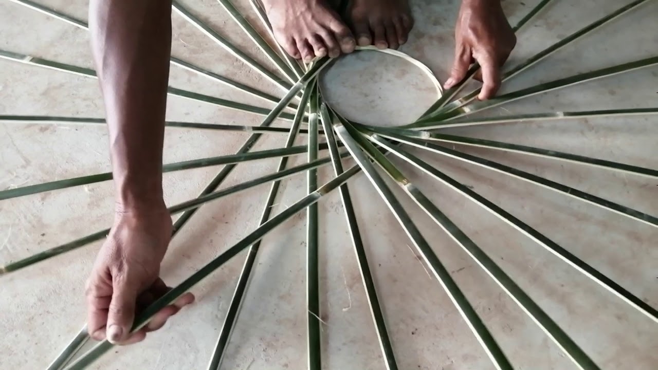 ขั้นตอนการสานสุ่มไก่แต่เริ่มต้นแบบละเอียดเข้าใจง่ายสามารถทำตามได้เลย