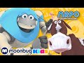 Mission Moo Moo - ARPO - Super Kids Cartoons - MOONBUG KIDS - Superheroes