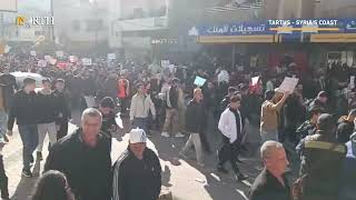 Alawites Demonstrate In Syrias Tartus Demanding Federalism