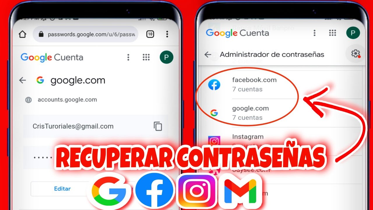 Cambiar contraseña de gmail