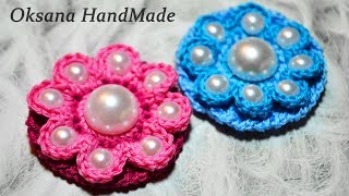 Цветы крючком Мастер класс и схема. Simple crochet flowers Цветы крючком Мастер класс и схема. Simple crochet flowers