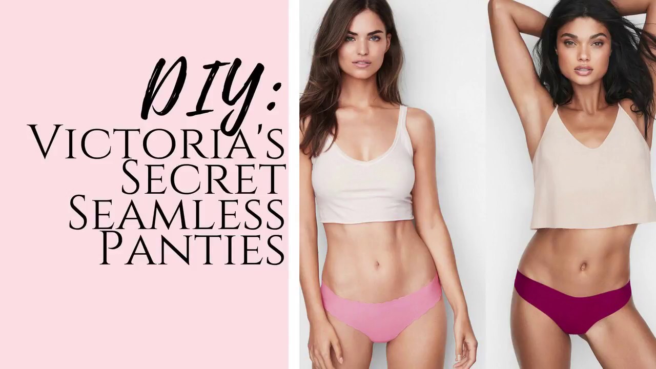 How To Make Victoria's Secret DIY Seamless Panties 