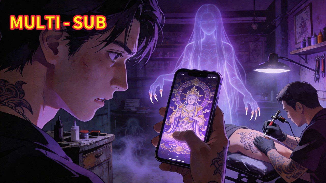 MULTI SUB🍉没有纹身？我把手机壁纸纹身上，觉醒SSS级神纹：诸天神明！！ #新番首发 262